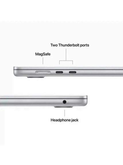 15.3" Ноутбук Apple MacBook Air 15 M2 2023 8+512 ГБ, Silver