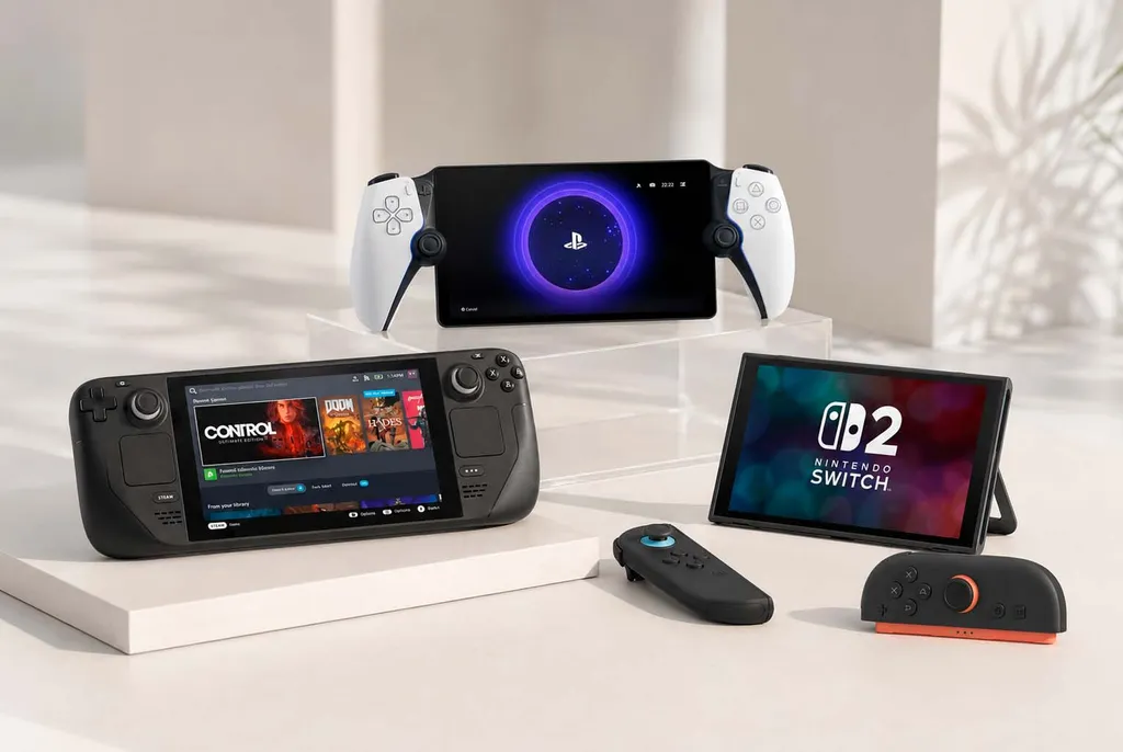 Три формата портативной игры: Switch 2, Steam Deck и PS Portal
