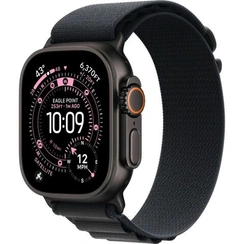 Умные часы Apple Watch Ultra 3 49 мм Black Titanium Case with Black Alpine Loop - S