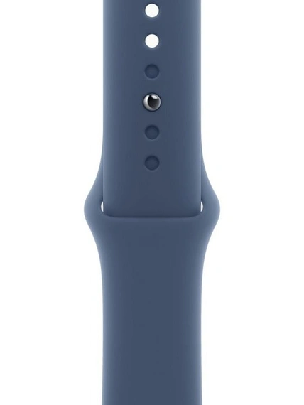 Умные часы Apple Watch SE 2024 GPS 40 мм Silver Aluminium Case with Denim Sport Band - M/L