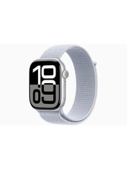 Умные часы Apple Watch S10 42 мм, Silver Aluminium, Blue Cloud Sport L