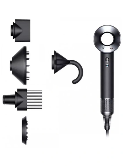 Фен Dyson Supersonic HD07 EU, Black/Nickel