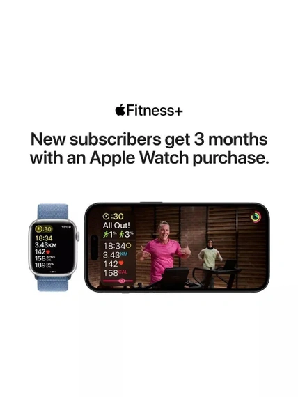 Умные часы Apple Watch Series 9 41 мм Aluminium Case GPS Pink Light Pink Sport B M/L