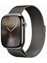 Умные часы Apple Watch S10 42 мм Cell, Slate Titanium, Slate Milanese L