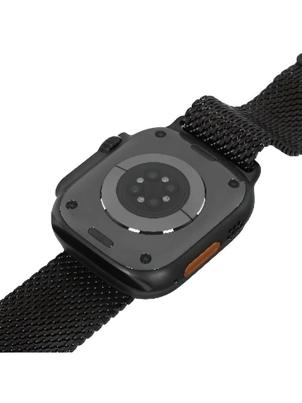 Умные часы Apple Watch Ultra 2 49 мм Cell, Black Titanium, Black Titanium Milanese Loop - M