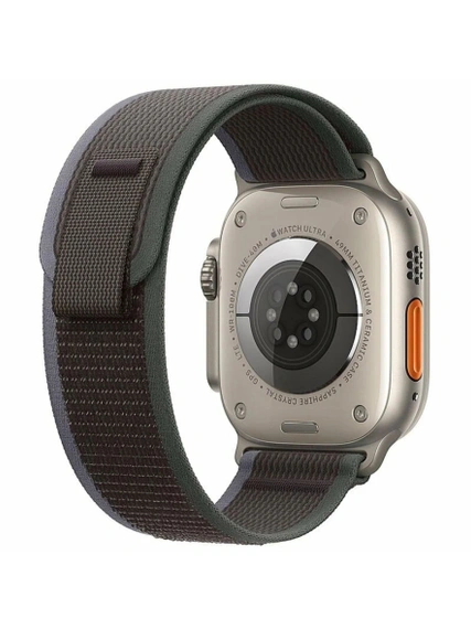 Умные часы Apple Watch Ultra 2 49 мм Cell, Natural Titanium, Blue Trail Loop - S/M