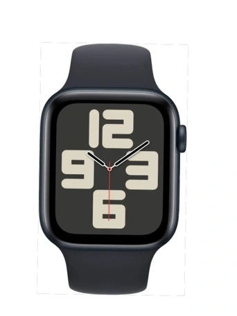 Умные часы Apple Watch SE 2023 44 мм, Midnight Aluminium, Midnight Sport Band - M/L