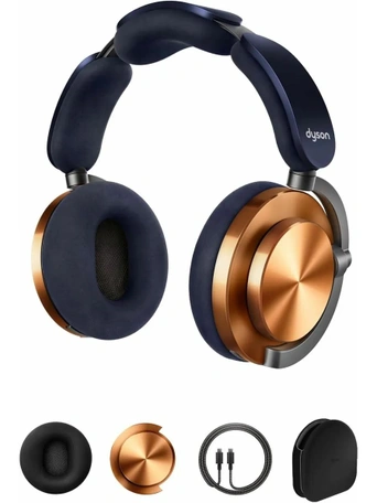 Беспроводные наушники Dyson OnTrac CNC, Prussian Blue/Copper