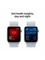 Умные часы Apple Watch SE 2024 GPS 44 мм Silver Aluminium Case with Blue Cloud Sport Loop