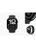 Умные часы Apple Watch S10 42 мм, Jet Black Aluminium, Black Sport Band - S/M