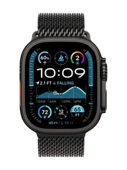 Умные часы Apple Watch Ultra 2 49 мм Black Titanium Case with Black Titanium Milanese Loop - L