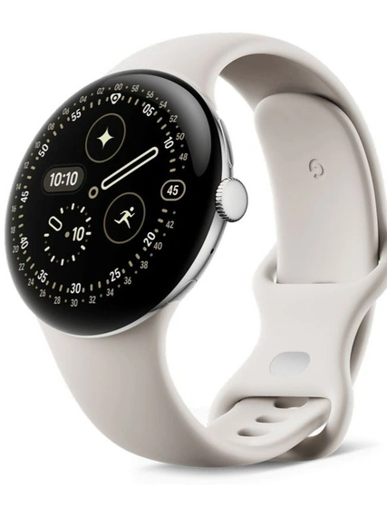 Умные часы Google Pixel Watch 4 Wi-Fi 45 мм Polished Silver