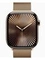 Умные часы Apple Watch S10 46 мм Cell, Gold Titanium, Gold Milanese Loop - M/L