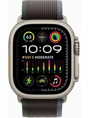 Умные часы Apple Watch Ultra 2 49 мм Cell, Natural Titanium, Blue Black Trail Loop - M/L