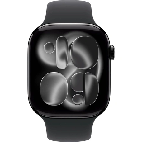 Умные часы Apple Watch S11 LTE 46 мм Jet Black Aluminium Case with Black Sport Band - M/L