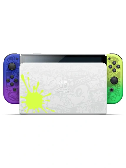 Игровая приставка Nintendo Switch OLED 64 ГБ, Splatoon 3 Edition