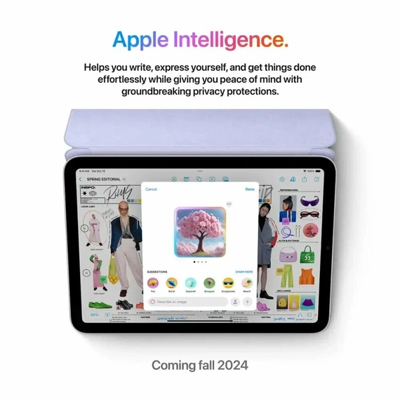 8.3" Планшет Apple iPad mini 2024, 128 ГБ, LTE, blue