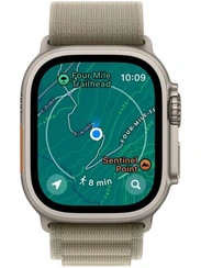 Умные часы Apple Watch Ultra 2 49 мм Natural Titanium Case with Tan Alpine Loop - M