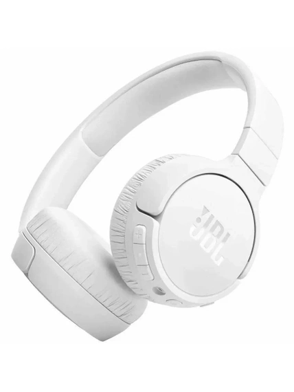 Беспроводные наушники JBL Tune 770 NC, mini jack 3.5 mm, white